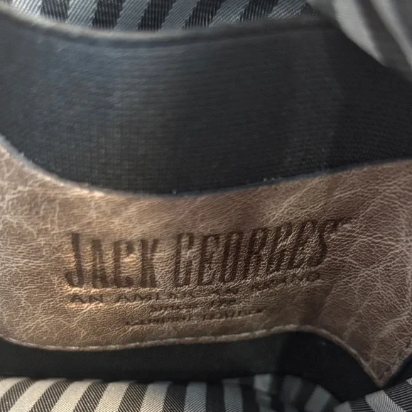 Jack Georges Brown Leather Backpack - Picture 2 of 10